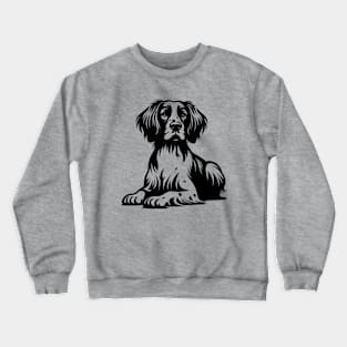 Brittany Spaniel Dog Crewneck Sweatshirt